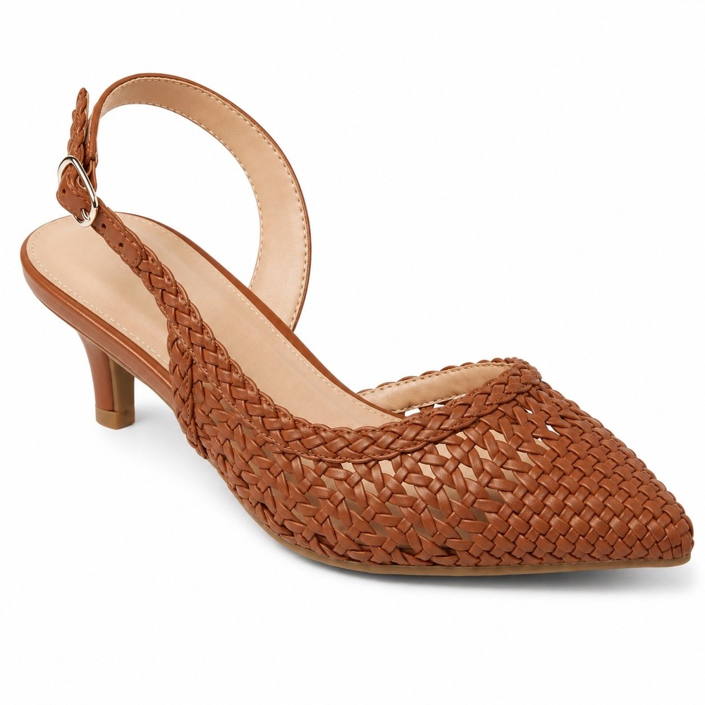 Women's Heels by Universal Thread Miriam Cognac Size 8.5 New With Tags